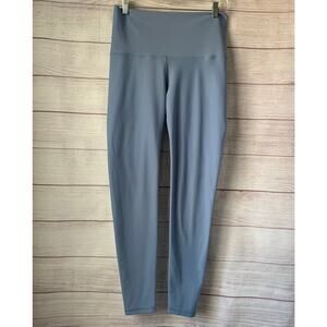 Old Navy Active Blue Leggings Go-Dry Athletic Yoga Pants Size Large